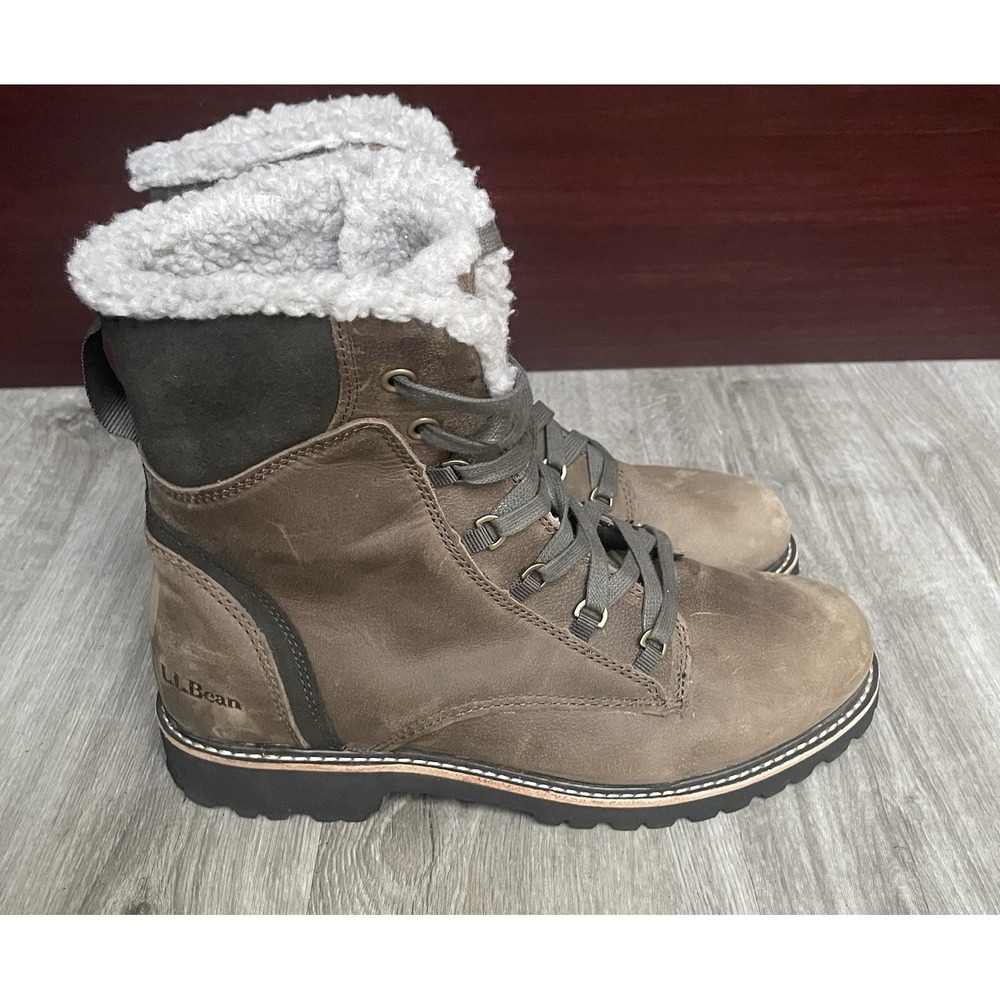L.L. Bean Women Size 9.5M Combat Boots